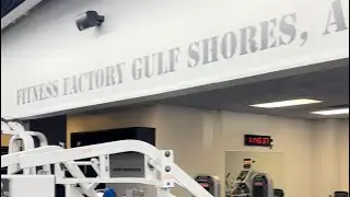 Fitness Factory gym Gulf Shores Alabama review. #fitness #gym #travel  #liv2thrive