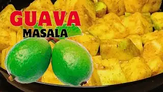 Guava Masala Recipe. #guava #recipe #asmr