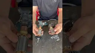 makita 2-26 hammer drill machine armature change #viralvideo #shortfeed #makita #drill #automobile