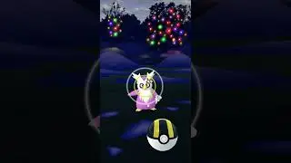 Caught Shiny Delibird with suprising IV #short #shorts #pokemon #pokemongo #shiny