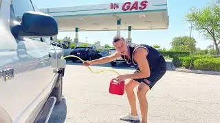 Stealing Gas in the Hood Prank!