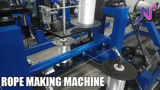 Rope Making Machine | Navkar Plastotech | Bhavnagar