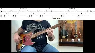 Mania de Voc&ecirc; - Bass Cover + Tablatura Exclusiva 🎸✨