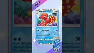 Octillery (Rare) in Booster packs Wisdom of Sea and Sky | Pokemon TCG Pocket #pokemontcg