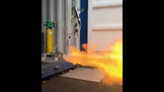 One of my best rocket engine tests!