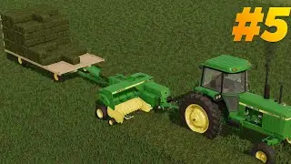 YENİ MÜKEMMEL EKİPMANLARLA BALYA KEYFİ | FARMİNG SİMULATOR 2022 | fs 22 | vadinin sahibi