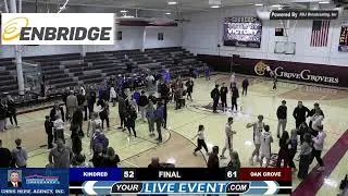 Kindred vs Oak Grove - North Dakota High School Boys Basketball