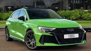 Совершенно новый &mdash; Audi RS3 Sportback Carbon Vorsprung 2.5 TFSI в Стаффорде Audi