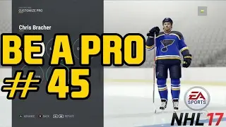 NHL 17 Gameplay Be a Pro : Ep. 45 