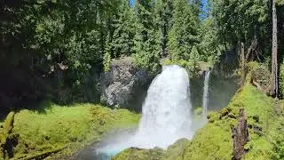 Sahalie Falls, Willamette National Forest - McKenzie Bridge, Oregon