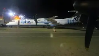 Flybe Q400 Manchester - Southampton Evening Flight Experience