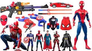 Marvel Toy Series Unboxing, Popular Spider-Man Toy Car, Marvel Popular Action Toy Gun