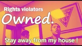(Crazy) Cops Get OWNED - Intimidation Fail - 1st Amendment