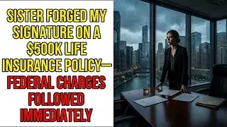 SISTER FORGED MY SIGNATURE ON A $500K LIFE INSURANCE POLICY&mdash;FEDERAL CHARGES FOLLOWED IMMEDIATELY