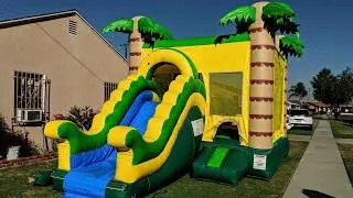Safari Mini-Combo Jumper (wet/dry) | Fun Jump Express Party Rentals - Norwalk, CA