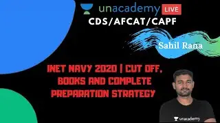 INET Navy 2020 | INET 2020 Complete Preparation Strategy With Cut Off and Books by Sahil Rana