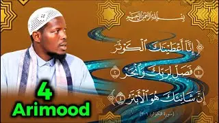 4 Arimood oo ku jira suuradan kawsar sheekh mahad 