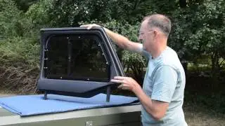 Jeep Wrangler JK and JKU Half Door Prototype Sliders for Wrangler model 2007 thru 2016