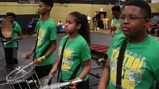Central High School's Percussion Section @ the 2019 Battle of the Drummers