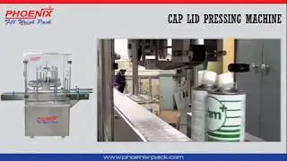 Cap Lid Pressing Machine | Metal Tin Cap Pressing Machine