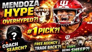 🚨 THE MENDOZA TRUTH 🚨 Raiders #1 Pick, HC Search Chaos & Free Agency Reality | Raider Connection 📱
