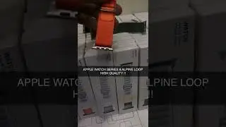 Apple watch series 8 Alpine Loop#belt#strip#viral#shorts #sk