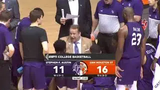 SHSU Men's BasketBall vs SFA Feb 1
