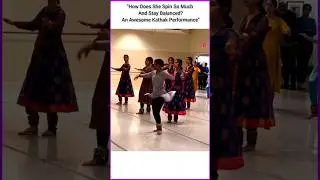 Energetic Kathak Dance By Avani Vishwanathan🔥✨#icmdance #kathak #classical #dancer #icmtabla #shorts