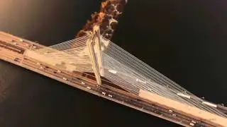 South Bridge | Kiev | Aerial view