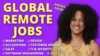 🌎WORLDWIDE REMOTE JOBS - NO DEGREE NEEDED JOBS | Work From Home 2022