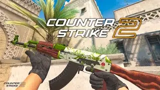 AK-47 Hydroponic CS2 Skin | 4K60FPS Showcase & Review