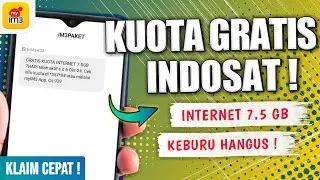 🟢 Cara Mendapatkan Kuota Internet Gratis 7.5GB - Kuota Gratis Indosat Terbaru 2024 | Klaim Cepat!