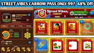 How To Purchase New Street Vibes Carrom Pass With Low Price 😶&zwj;🌫️🤩// Full Details// 