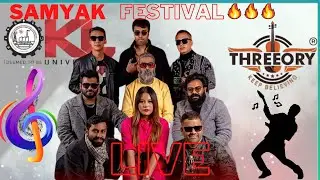 Best University Life With Live Music By @threeory  || KLU Samyak Day2 || Dancing and singing 🎶 🔥