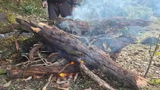Tradational mountain rural village of nepal nepali real life beautiful organic village 