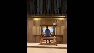 J. S. Bach, Gigue-Fuge G-Dur BWV 577, Sonja Betten, Metzler-Orgel kath. Pfarrkirche Ennetbürgen (CH)