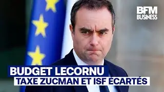 Taxe Zucman et ISF &eacute;cart&eacute;s par Lecornu : 