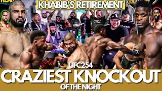 CRAZY FAST FIRST ROUND KNOCKOUT ! Khabib's Retirement Card | Phil Hawes UFC DEBUT REACTION