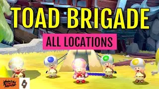All Missing Toad Locations (Toad Brigade) | Bowser's Fury