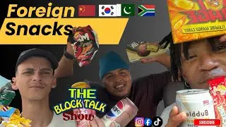 Trying foreign snacks:Part 1 (watch till the end 😭😂) 
