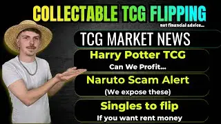 TCG Flipping for Profit 🔥 Harry Potter TCG Hype + Naruto TCG Is a SCAM? #tcg