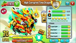 HIGH CORRUPTED TIME SKIN H&Uacute;T M&Aacute;U 💯% NHƯ VAMPIRE | DRAGON CITY