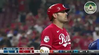 Reds rally back from 8-3 deficit to stun the Dodgers with walk-off win