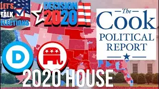 The 2020 House of Representative Ratings from Cook Political Report