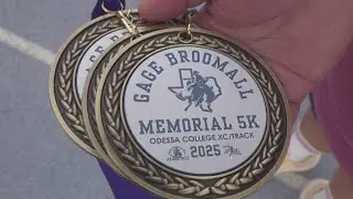 Odessa College honors late student-athlete Gage Broomall with Memorial 5K