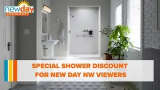 Pacific Bath is offering a special discount for New Day viewers on a new LuxStone Shower - New Day N