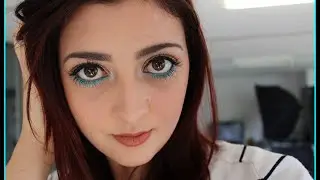 GRWM | Blue Lower Lash Line | Emily