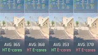 Hyper-Threading & E-Cores - On vs Off | Test in games