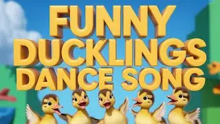 Children’s Duck Nursery Rhyme | Fun English Quack Quack Song Toddlers Preschoolers Baby Singing