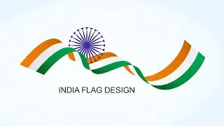 India Flag Design in Corel Draw | Line Tips Graphic Tutorials #india-flag